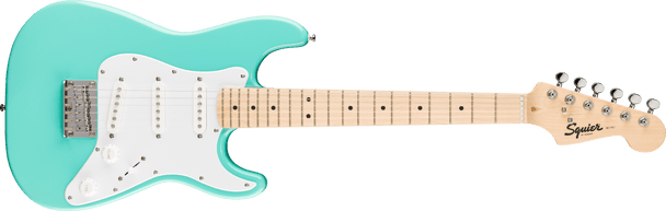 Squier Mini Stratocaster, Maple Fingerboard, Sea Foam Green