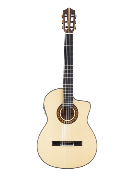 Katoh MCG140SEQ Flamenco Cutaway Guitar - Spruce/Cypress