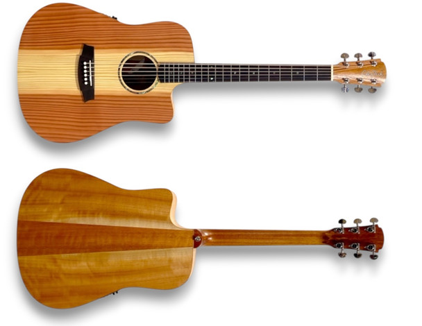 Cole Clark FL1EC-RDM Studio 1 Series Dreadnought - Redwood/Queensland Maple