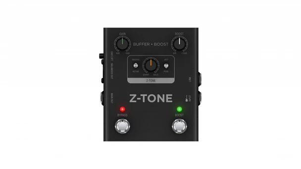 IK Multimedia Z-TONE Buffer Boost Preamp/DI Pedal with Advanced Tone Shaping