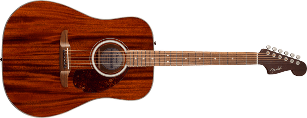 Fender California Deluxe Redondo Mahogany, Walnut Fingerboard, Natural