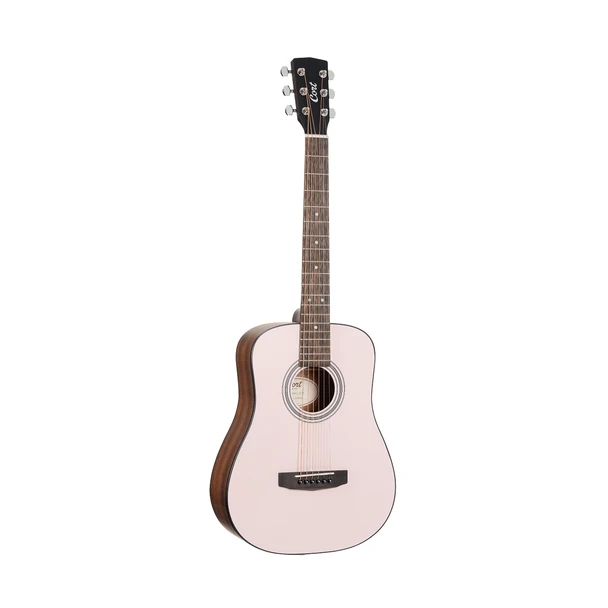 Cort AD Mini 3/4 Size Dreadnought with Gig Bag - Ivory