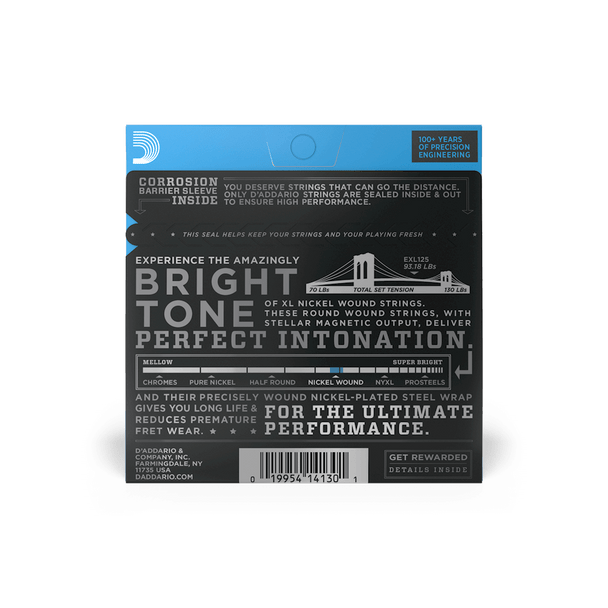 D'Addario Electric Strings EXL125