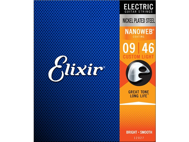 Elixir Electric Nanoweb (9-46) Custom Light