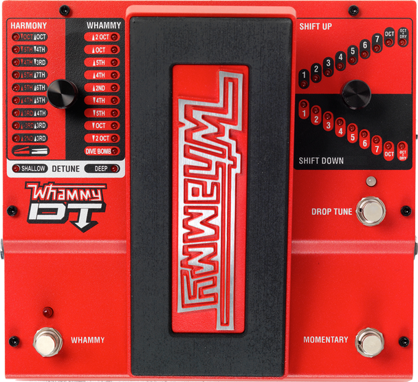 Digitech Whammy DT Pitch Shifting and Drop Tune Pedal