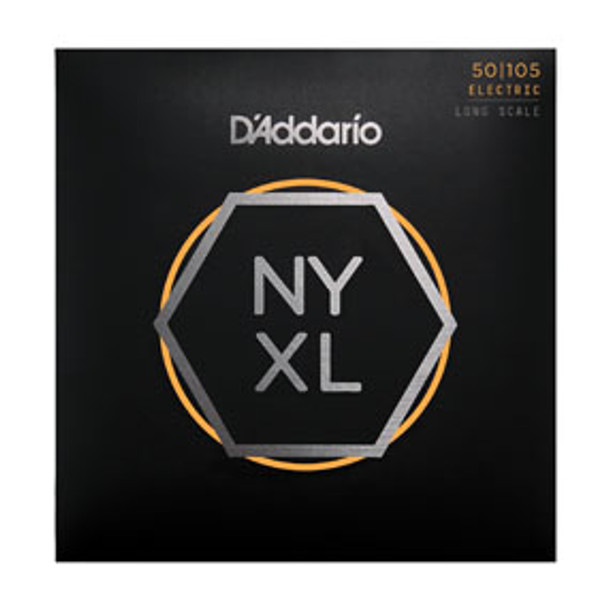 D'addario Bass Guitar Strings NYXL50105 4 String Set 50/105