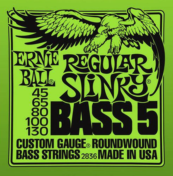 Ernie Ball Bass 5 String Regular 45-130