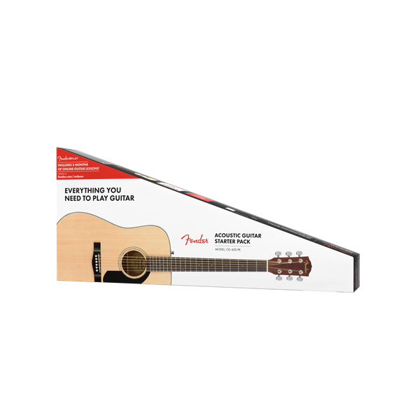 Fender CD-60S Dreadnaught Pack V2 Natural
