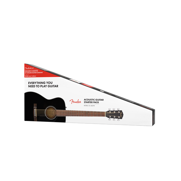 Fender CC-60S Concert Pack V2, Black