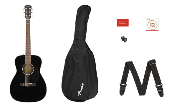 Fender CC-60S Concert Pack V2, Black Fender CC-60S Concert Pack V2, Black