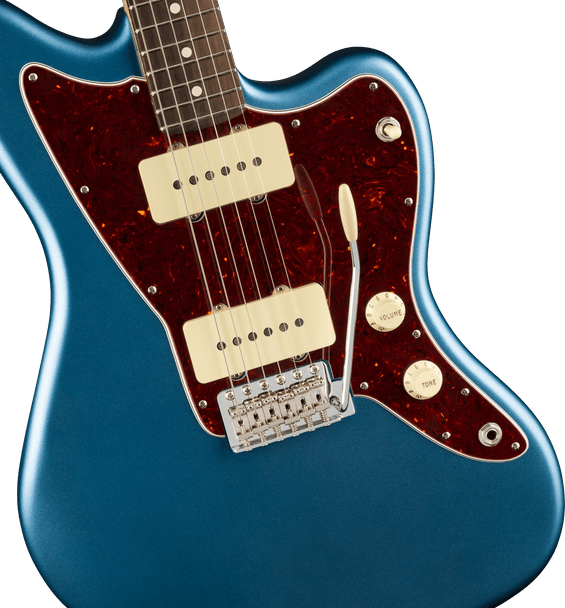 Fender American Performer Jazzmaster RW Satin Lake Placid Blue