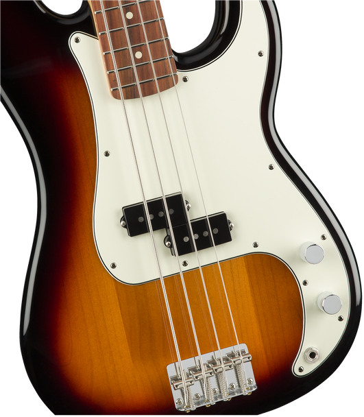 Fender Player Precision Bass®, Pau Ferro Fingerboard, 3-Color Sunburst