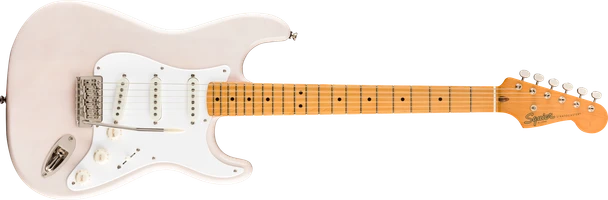 Squier Classic Vibe '50s Stratocaster, Maple Fingerboard, White Blonde