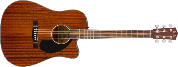 Fender CD-60SCE Dreadnought, Walnut Fingerboard, All-Mahogany