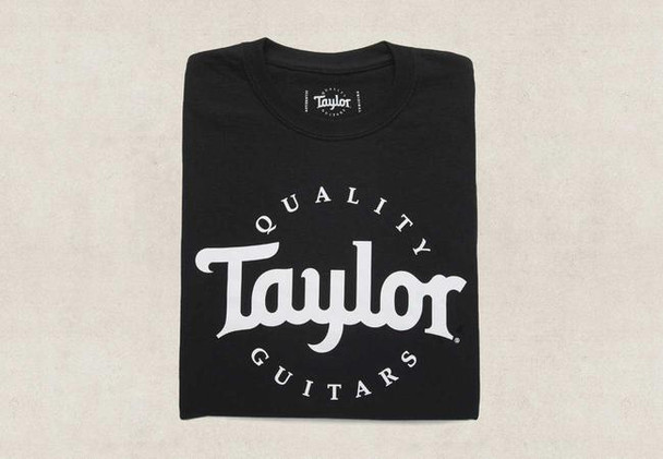 Taylor Basic Black Logo T-Shirt
