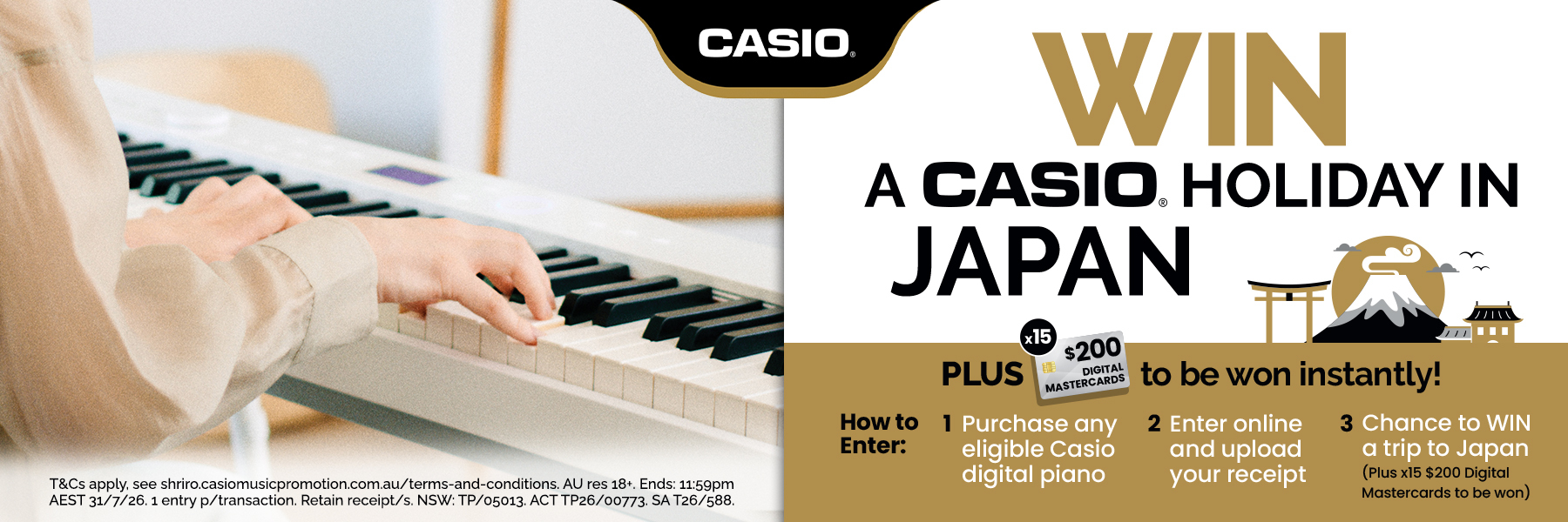 Casio Experience Japan Promotion