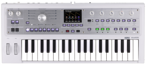 Korg microKorg 2 Synthesizer & Vocoder - White (Limited Edition)