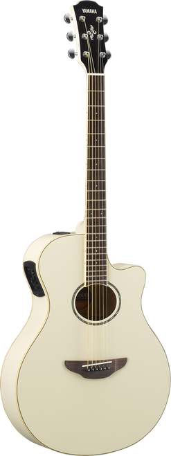 Yamaha APX600 Acoustic/Electric, Vintage White, For Sale