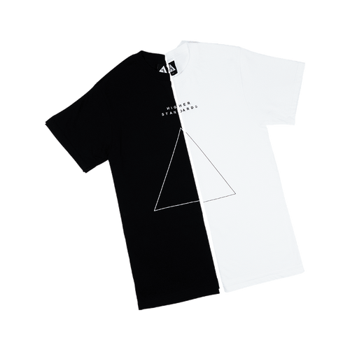 Higher Standards Triangle Embroidered Tee