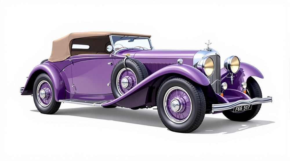 1931 Bentley Speed Six Catalog and Classic Car Guide, Ratings and Features