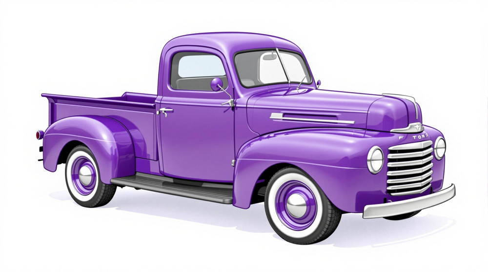 1946 Ford 1 Ton Pickup Catalog and Classic Car Guide, Ratings and Features