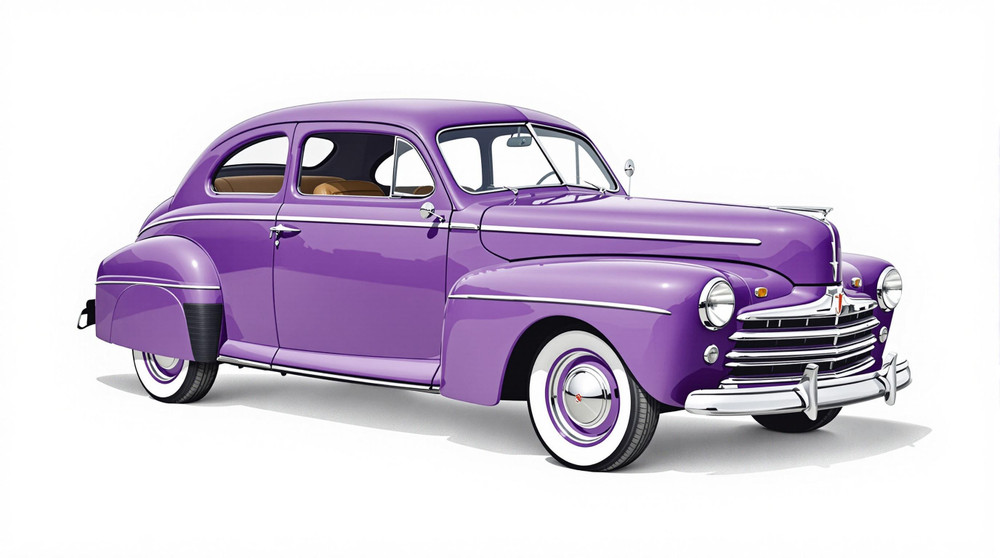 1947 Ford Super Deluxe Catalog and Classic Car Guide, Ratings and Features