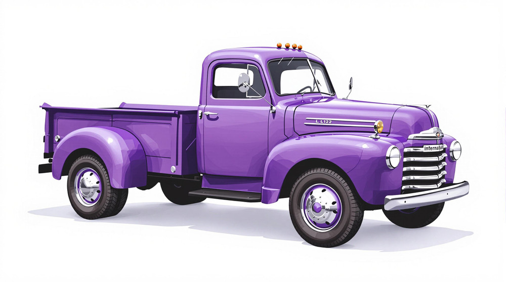 1951 International L122 Catalog and Classic Car Guide, Ratings and Features