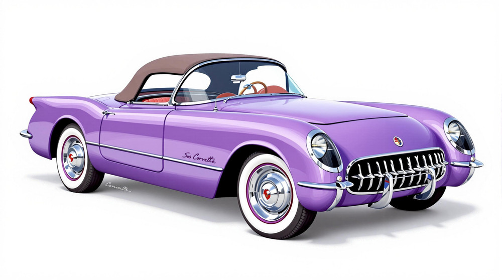 1953 Chevrolet Corvette Catalog and Classic Car Guide, Ratings and Features