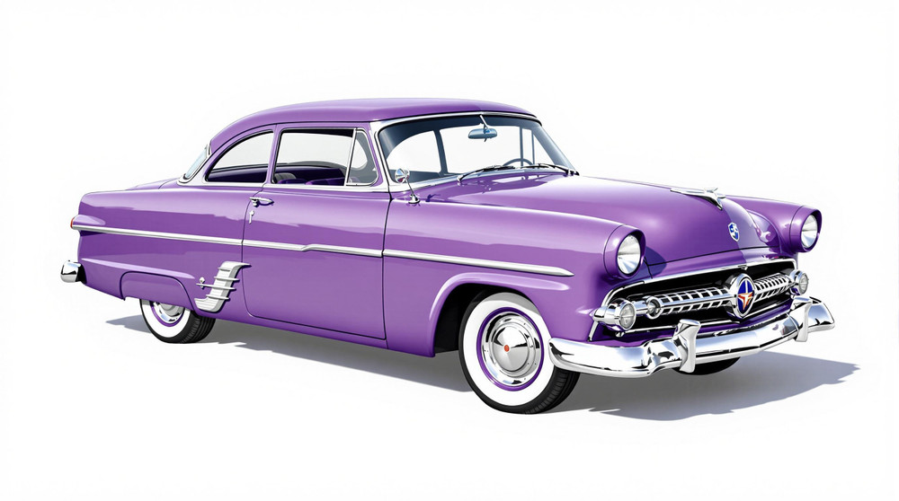 1954 Ford Crestline Catalog and Classic Car Guide, Ratings and Features