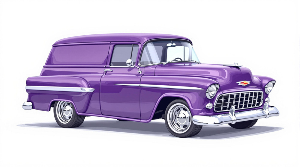 1955 Chevrolet Sedan Delivery Catalog and Classic Car Guide, Ratings and Features