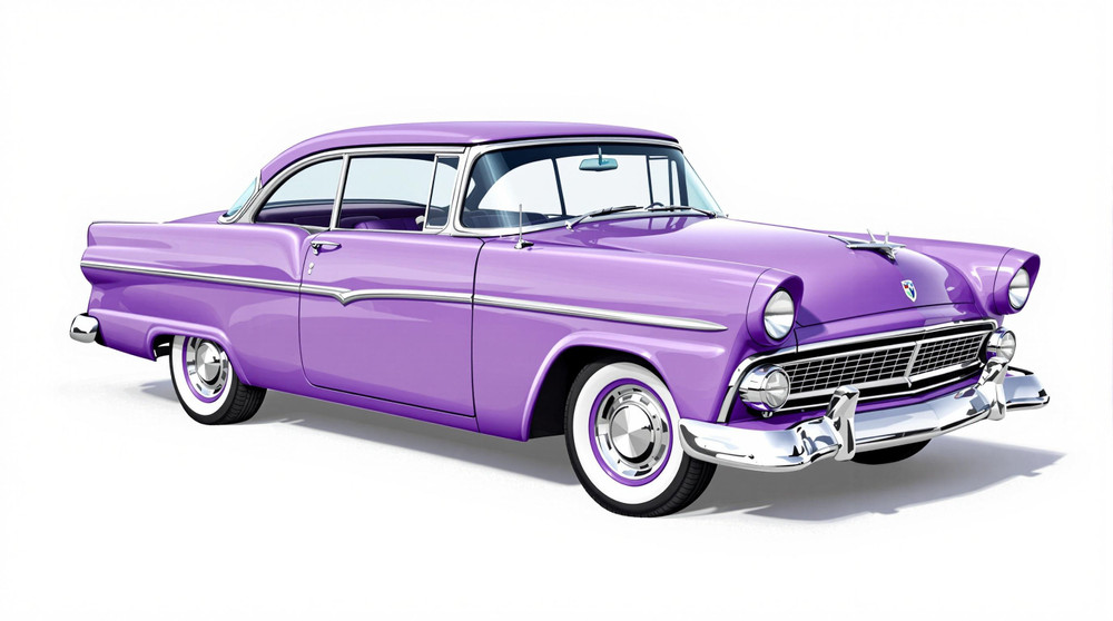 1955 Ford Fairlane Catalog and Classic Car Guide, Ratings and Features