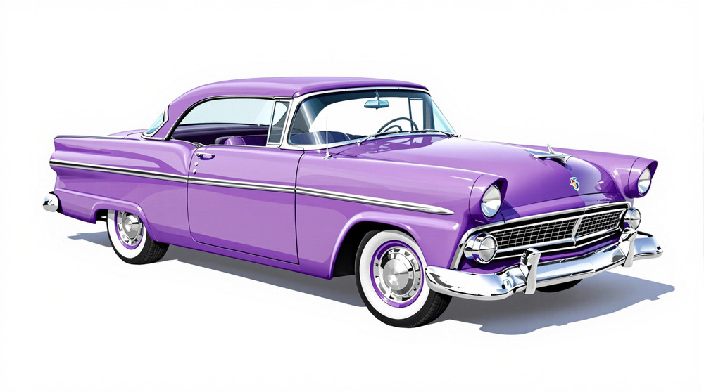 1955 Ford Sunliner Catalog and Classic Car Guide, Ratings and Features