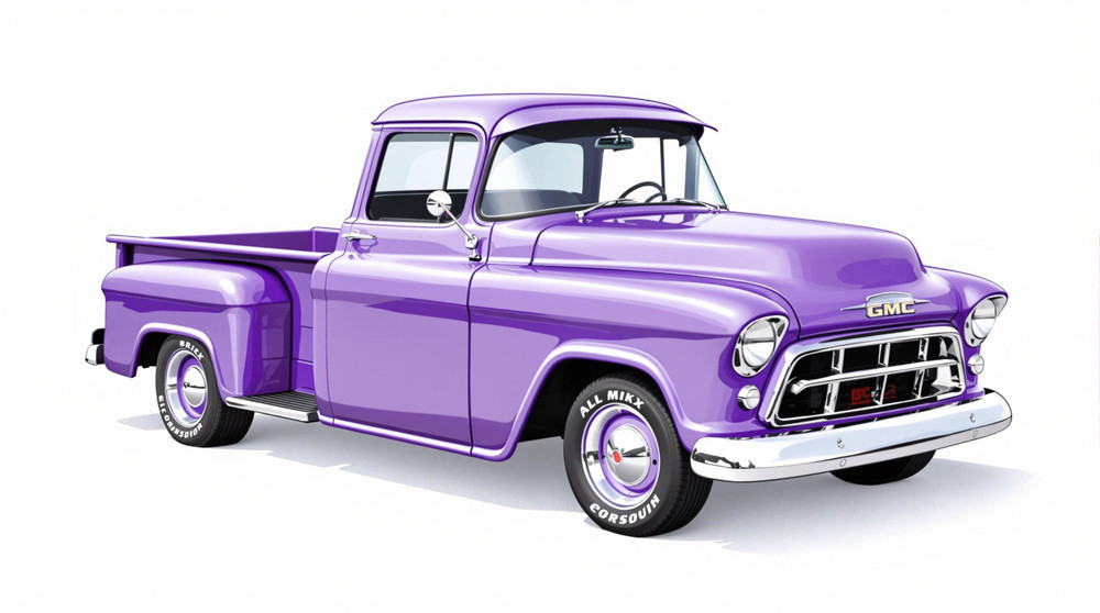 1955 Gmc 102-8 Catalog and Classic Car Guide, Ratings and Features