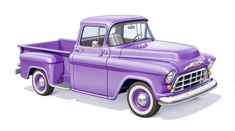 1955 Gmc Series 101 2nd Series Catalog and Classic Car Guide, Ratings and Features