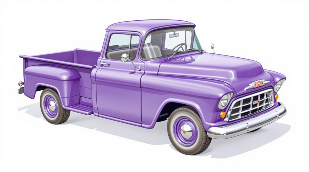 1955 Gmc Series 150-8 2nd Series Catalog and Classic Car Guide, Ratings and Features