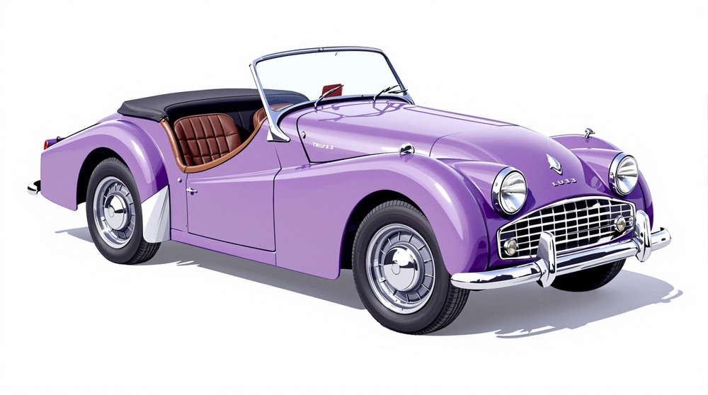 1955 Triumph Tr3 Catalog and Classic Car Guide, Ratings and Features
