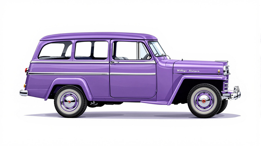 1955 Willys Station Wagon Catalog and Classic Car Guide, Ratings and Features 1955 Willys Station Wagon Catalog and Classic Car Guide, Ratings and Features
