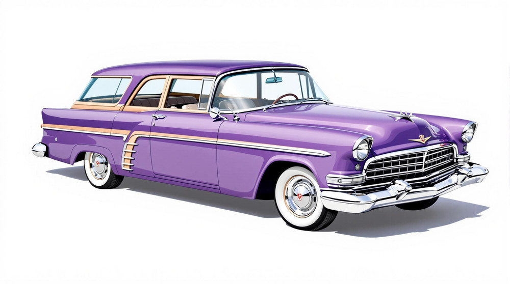 1956 Chrysler Town & Country Catalog and Classic Car Guide, Ratings and Features