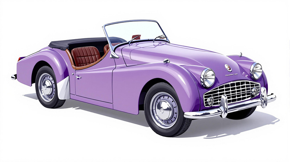 1956 Triumph Tr3 Catalog and Classic Car Guide, Ratings and Features