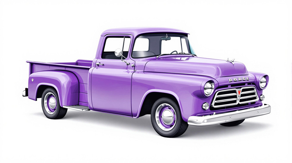 1957 Dodge W200 Pickup Catalog and Classic Car Guide, Ratings and Features