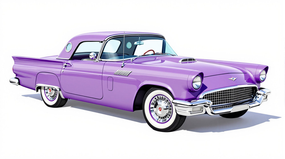 1957 Ford Thunderbird Catalog and Classic Car Guide, Ratings and Features