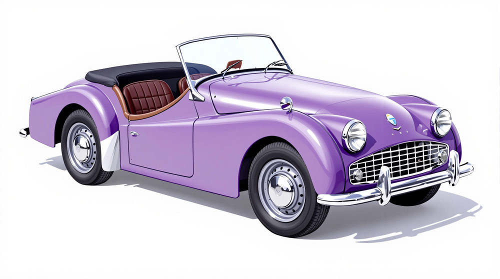 1957 Triumph Tr3a Catalog and Classic Car Guide, Ratings and Features