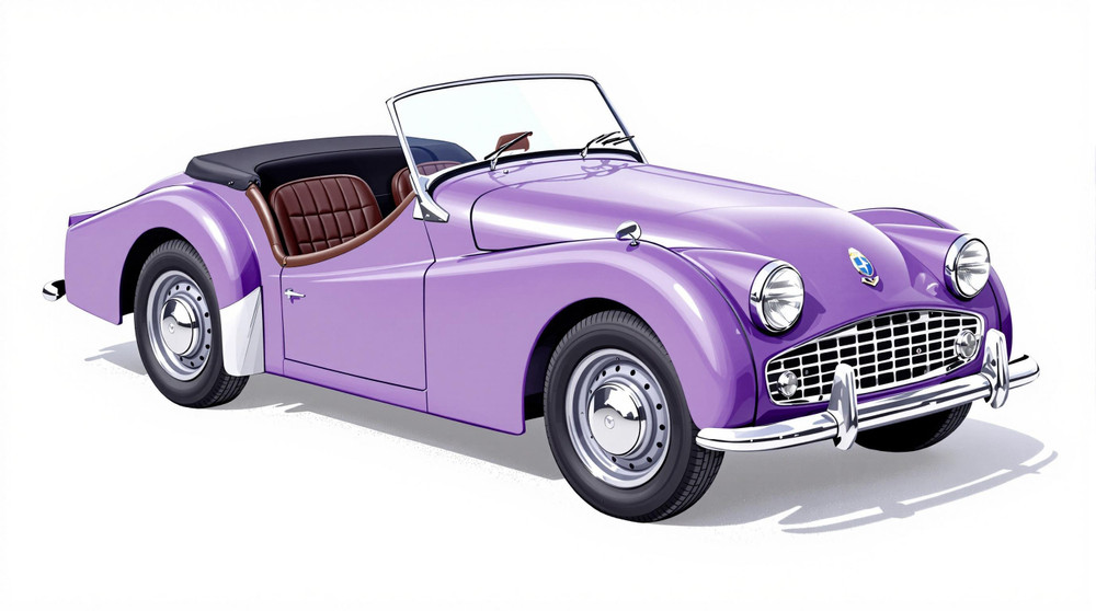 1957 Triumph Tr3b Catalog and Classic Car Guide, Ratings and Features