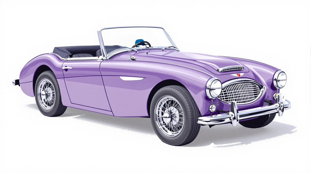 1958 Austin Healey 100-6 Catalog and Classic Car Guide, Ratings and Features