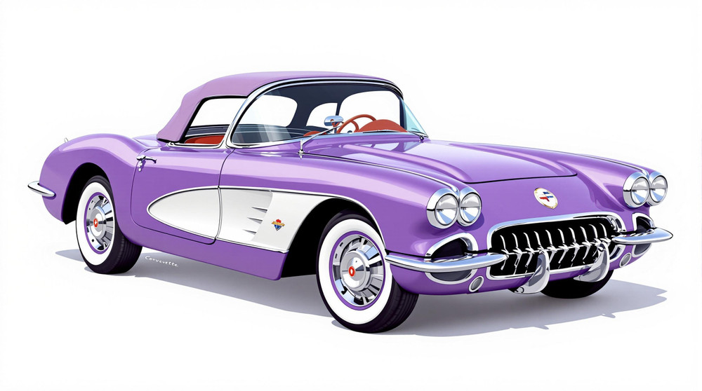 1958 Chevrolet Corvette Catalog and Classic Car Guide, Ratings and Features