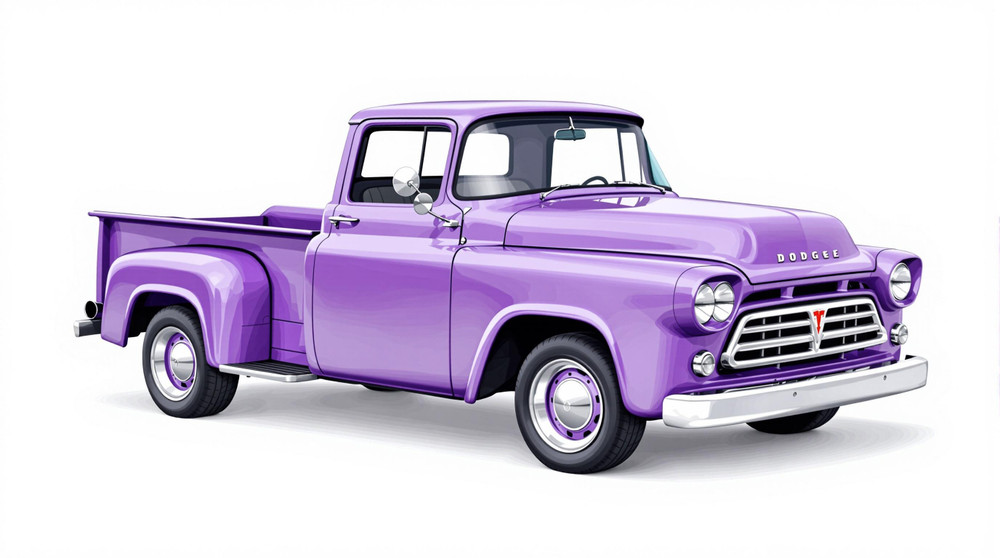 1958 Dodge W100 Pickup Catalog and Classic Car Guide, Ratings and Features