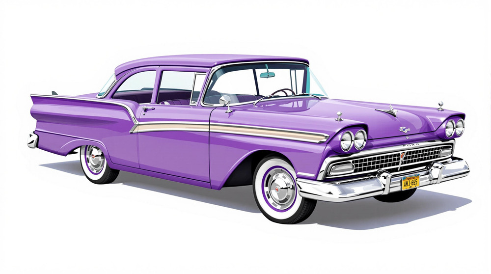 1958 Ford Country Sedan Catalog and Classic Car Guide, Ratings and Features