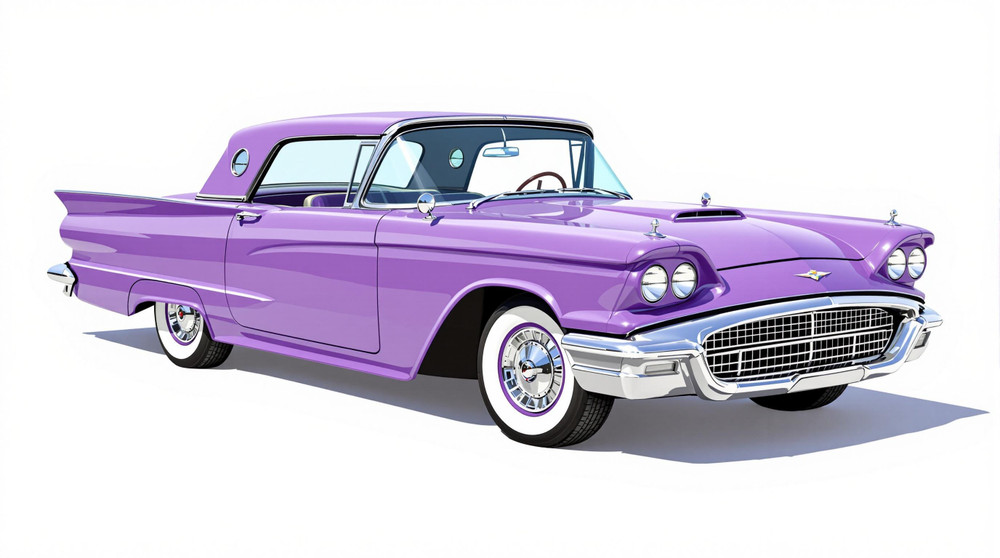 1958 Ford Thunderbird Catalog and Classic Car Guide, Ratings and Features