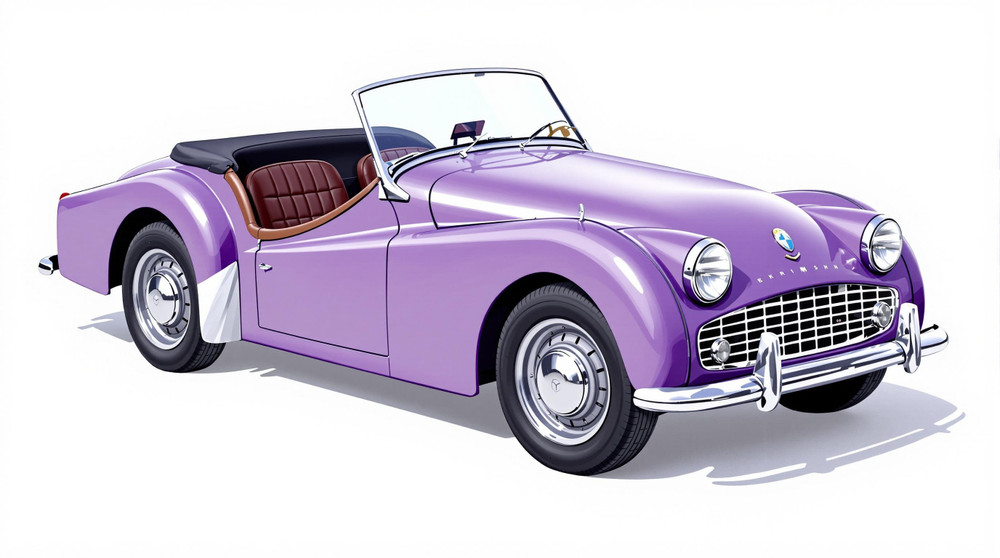 1958 Triumph Tr3a Catalog and Classic Car Guide, Ratings and Features