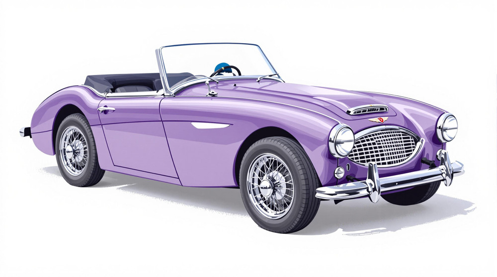 1959 Austin Healey 100-6 Catalog and Classic Car Guide, Ratings and Features